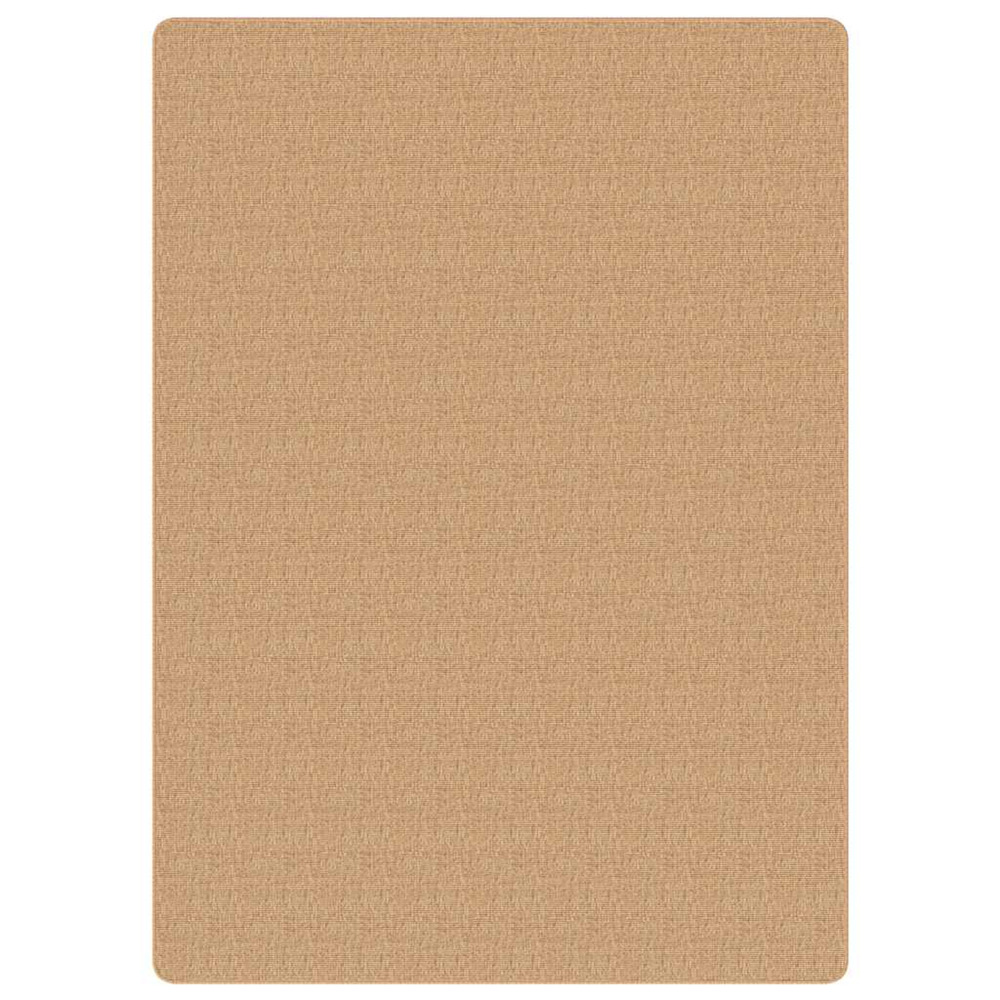 Tapis en jute avec support en latex 70 x 130 cm naturel