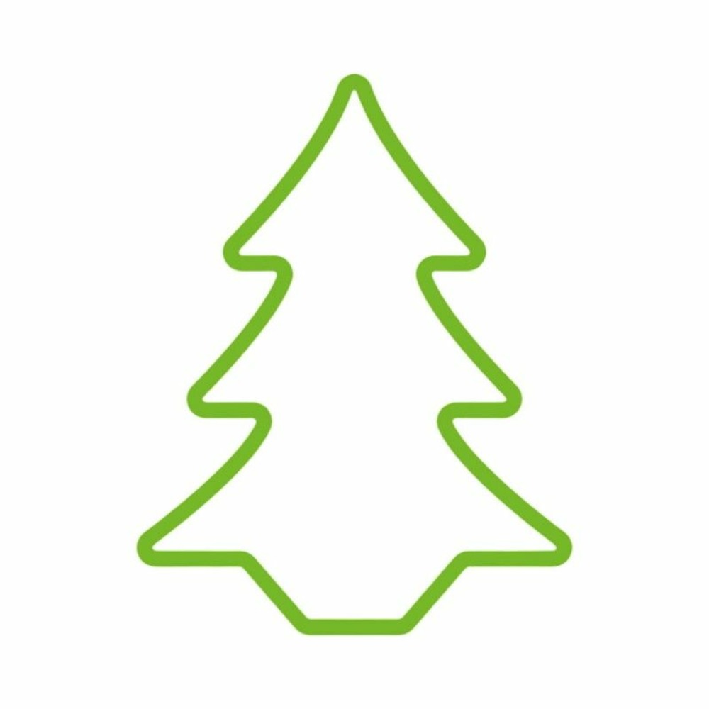 Figurine décorative edm flexiled sapin vert 220 v (45 x 3 x 62 cm) h