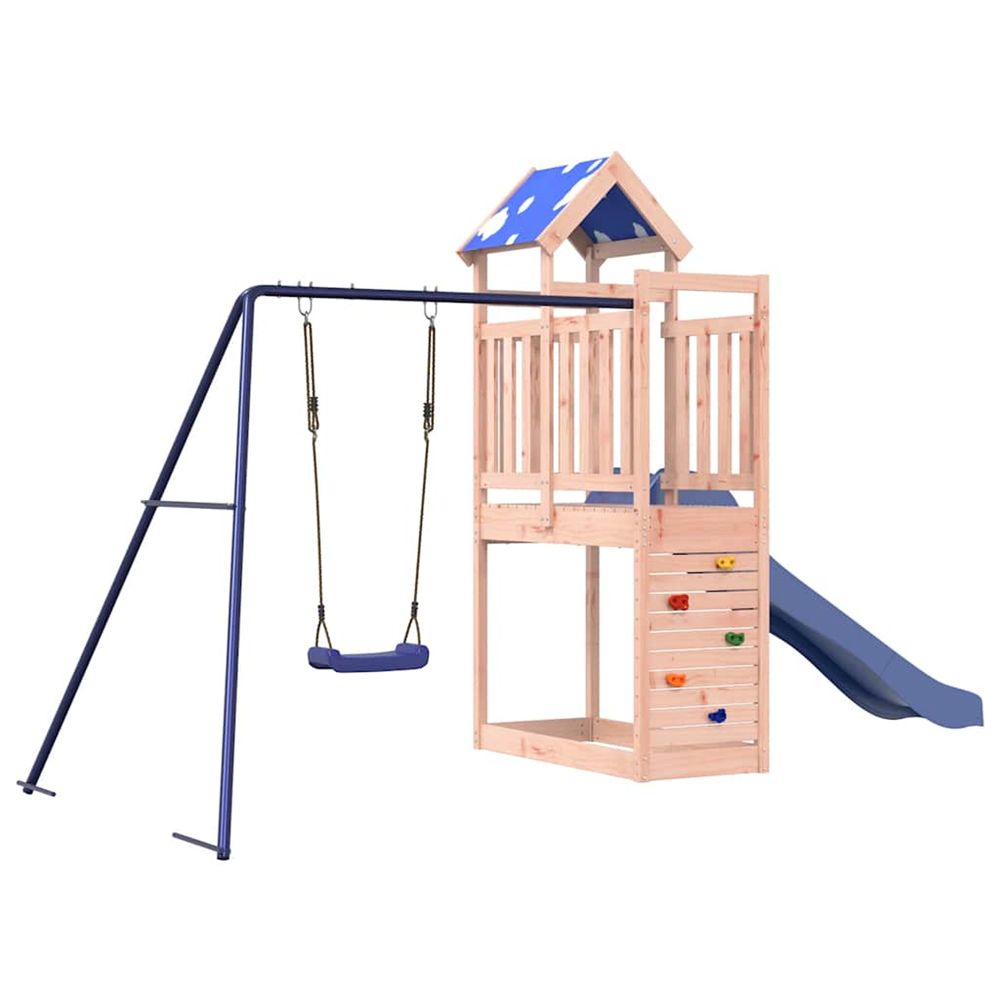 Aire de jeux d'extérieur bois massif de douglas