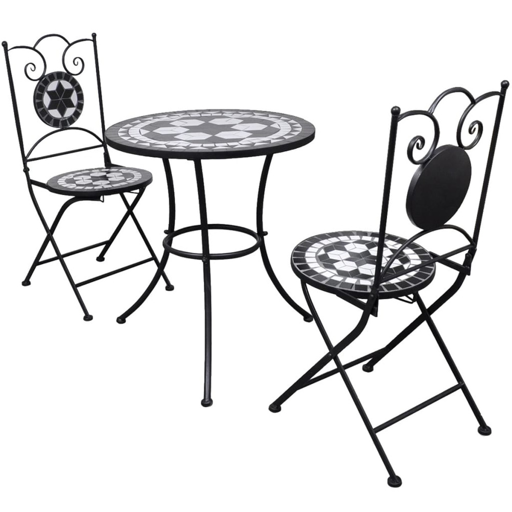 MOBILIER DE BISTRO 3 PCS CAR 3-(869087)