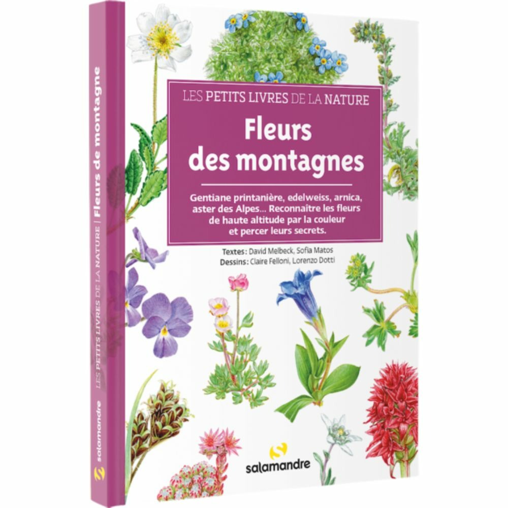 Les petits livres de la nature - fleurs des montagnes