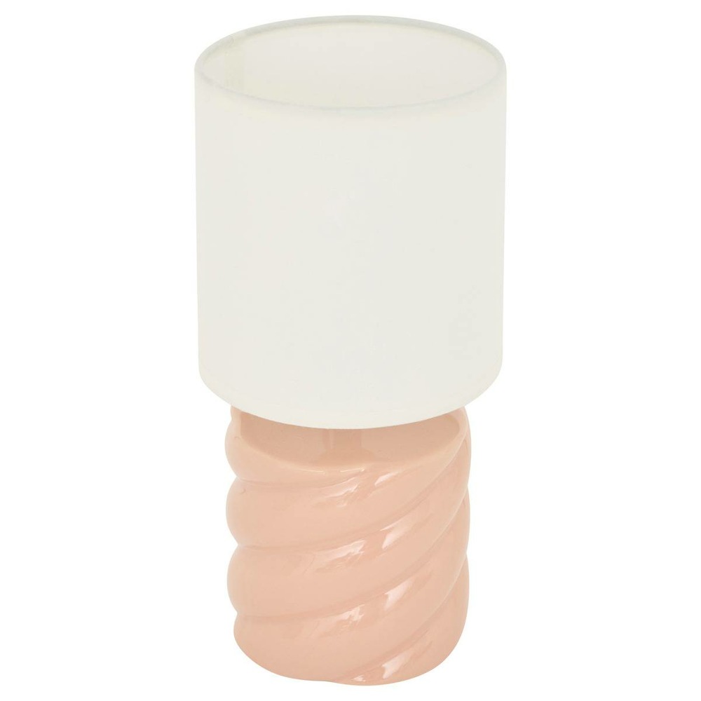 Lampe noly h27cm peche