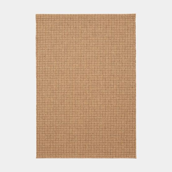 Tapis d'extérieur ou d'intérieur aspect sisal - tijuana - camel - 80 x 150 cm