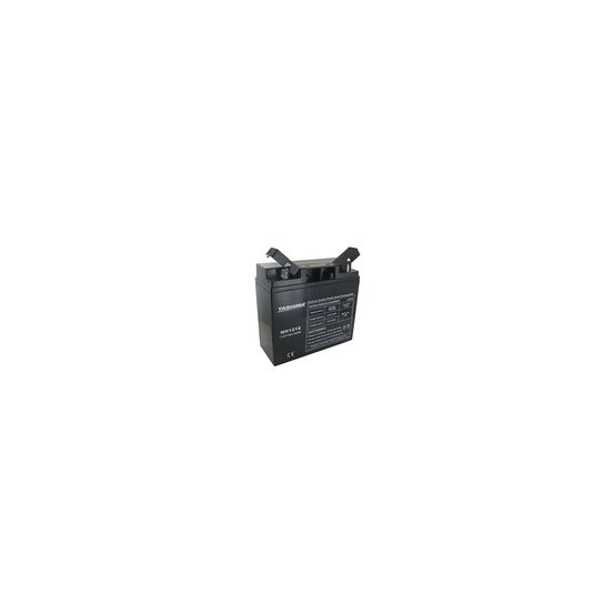 Batterie motoculture gel/agm tashima 12v, 18a adaptable pour castelgarden, honda et stiga. L: 181, l: 76, h: 167, + à droite. -