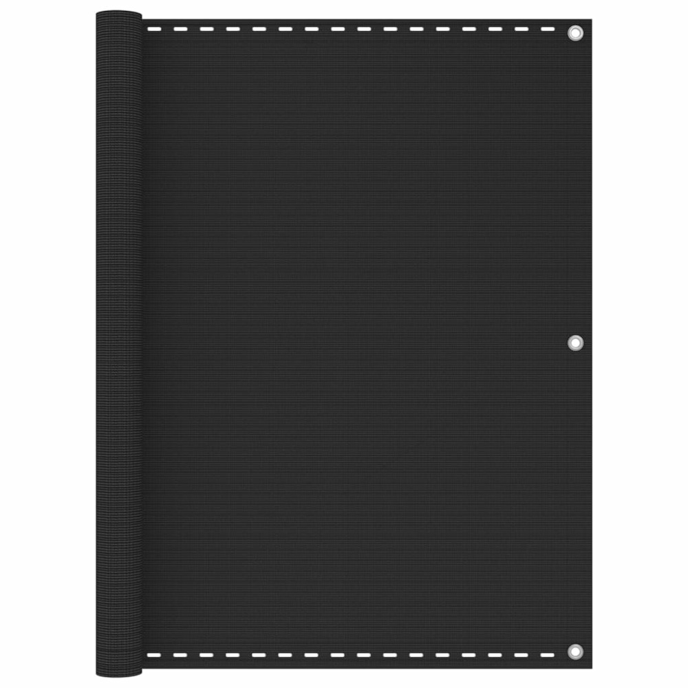 Écran de balcon brise pare vue protection confidentialité 120 x 400 cm pehd anthracite