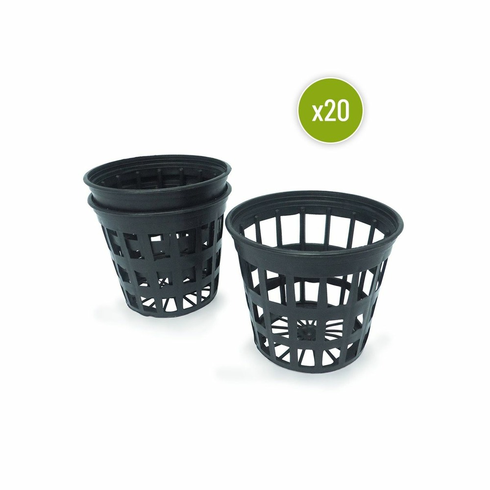 Lot de 20 pots panier hydro ø 77mm - 3