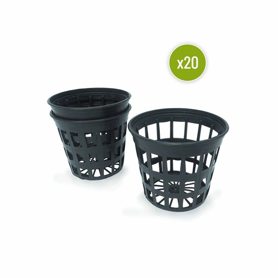 Lot de 20 pots panier hydro ø 77mm - 3