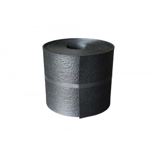 Bordure de jardin flexible jardinex 10 m - noir 19 cm