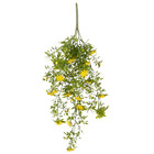Mica decorations - marguerite artificielle suspendu jaune en pot l60