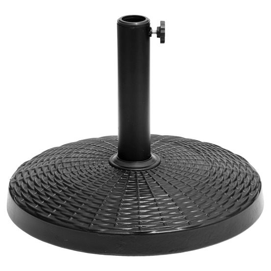 Pied de parasol droit quimper noir