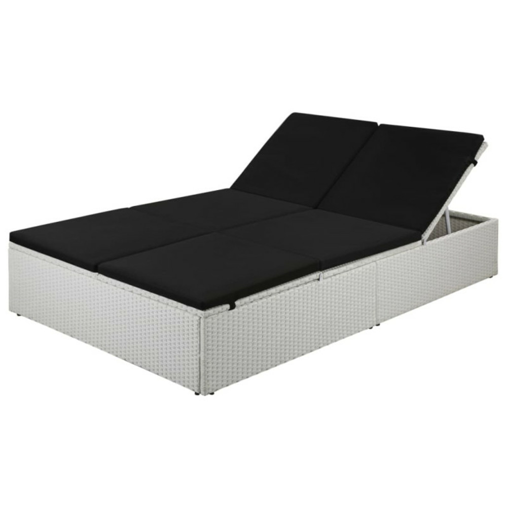 VIDAXL CHAISE LONGUE AVEC 17-(917139)