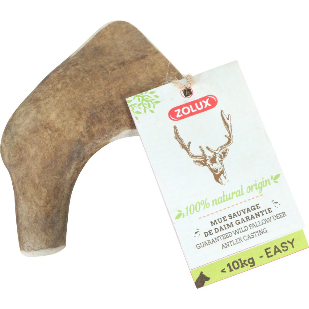 Bois de daim s friandise à mâcher pour chien de moins de 10 kg