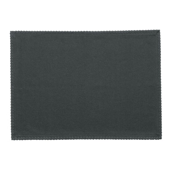 Lot de 4 sets de table recycles delia ombre 33 x 45 cm