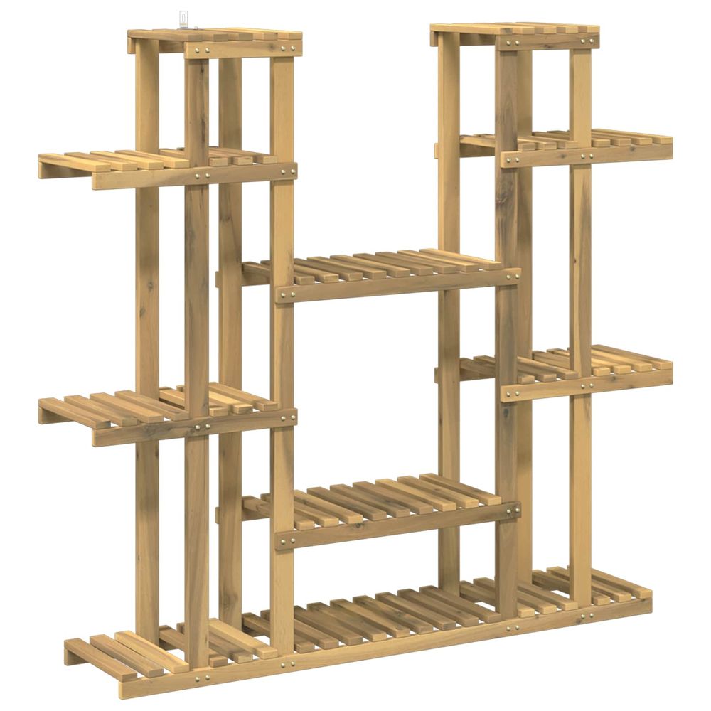 Support de plante blanc 123 x 25 x 114,5 cm