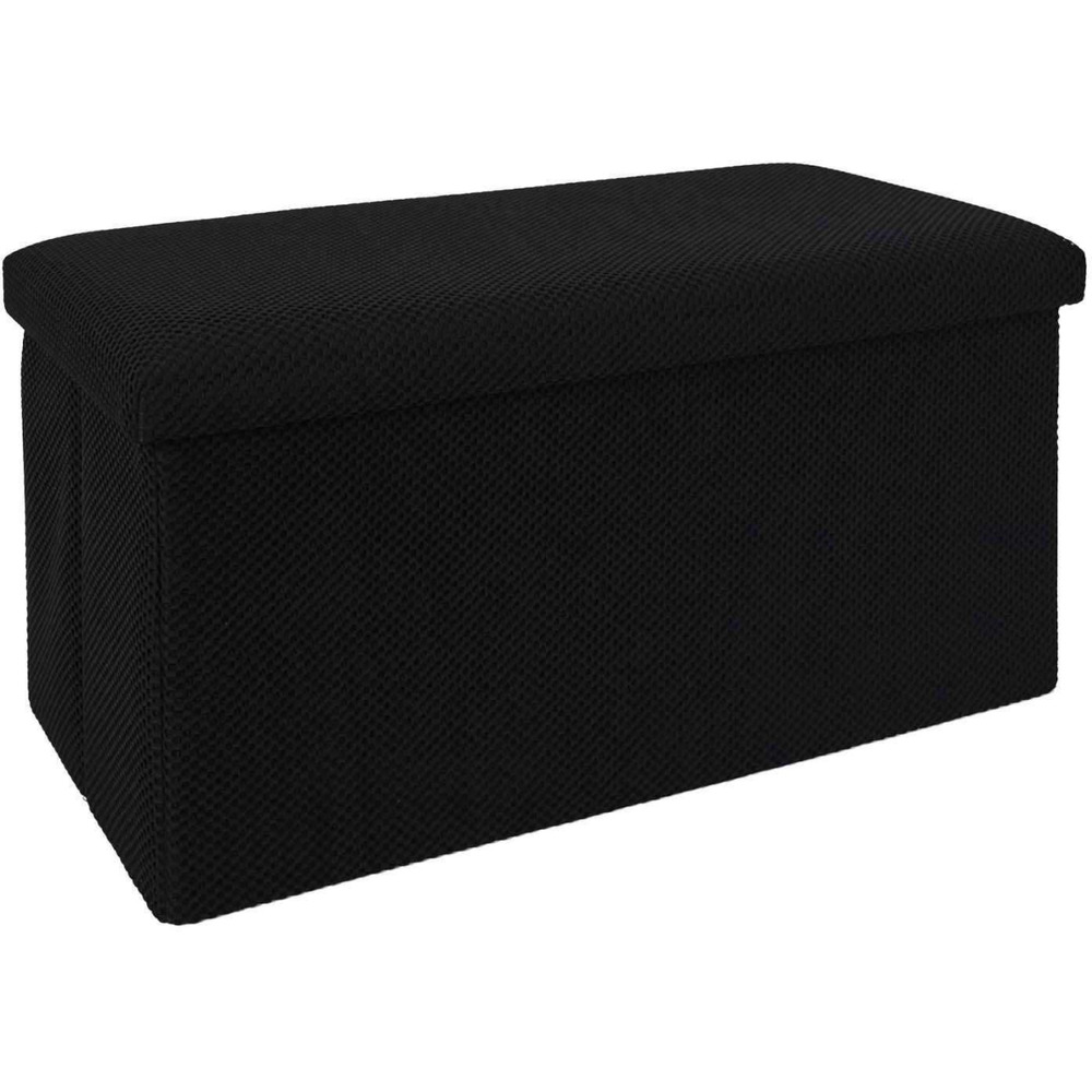 Coffre banc pliable en tissu atome