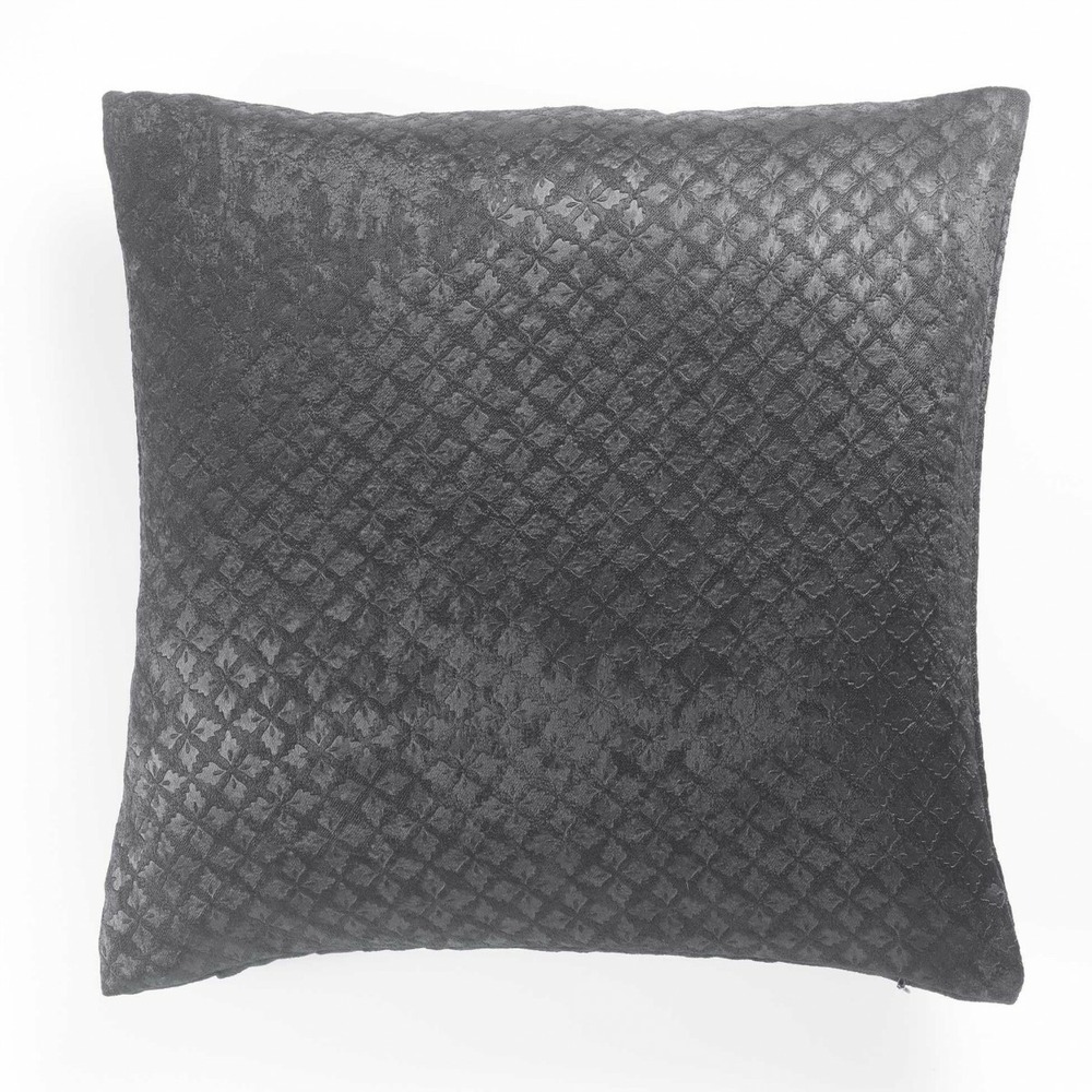 Housse de coussin 40 x 40 cm nighty noir