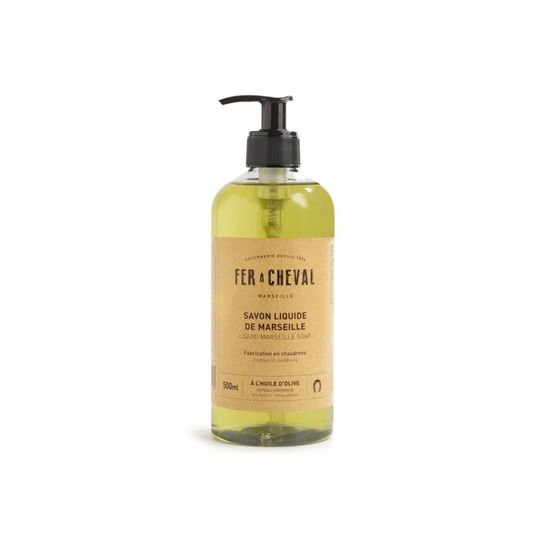 Savon liquide de marseille à l'huile d'olive 500ml - fer à cheval