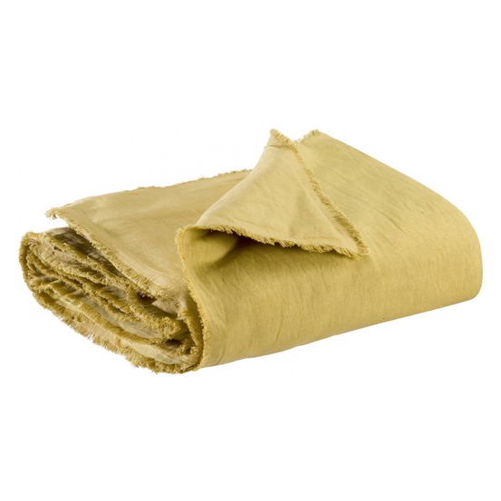 Édredon uni laly gold 85 x 200 cm