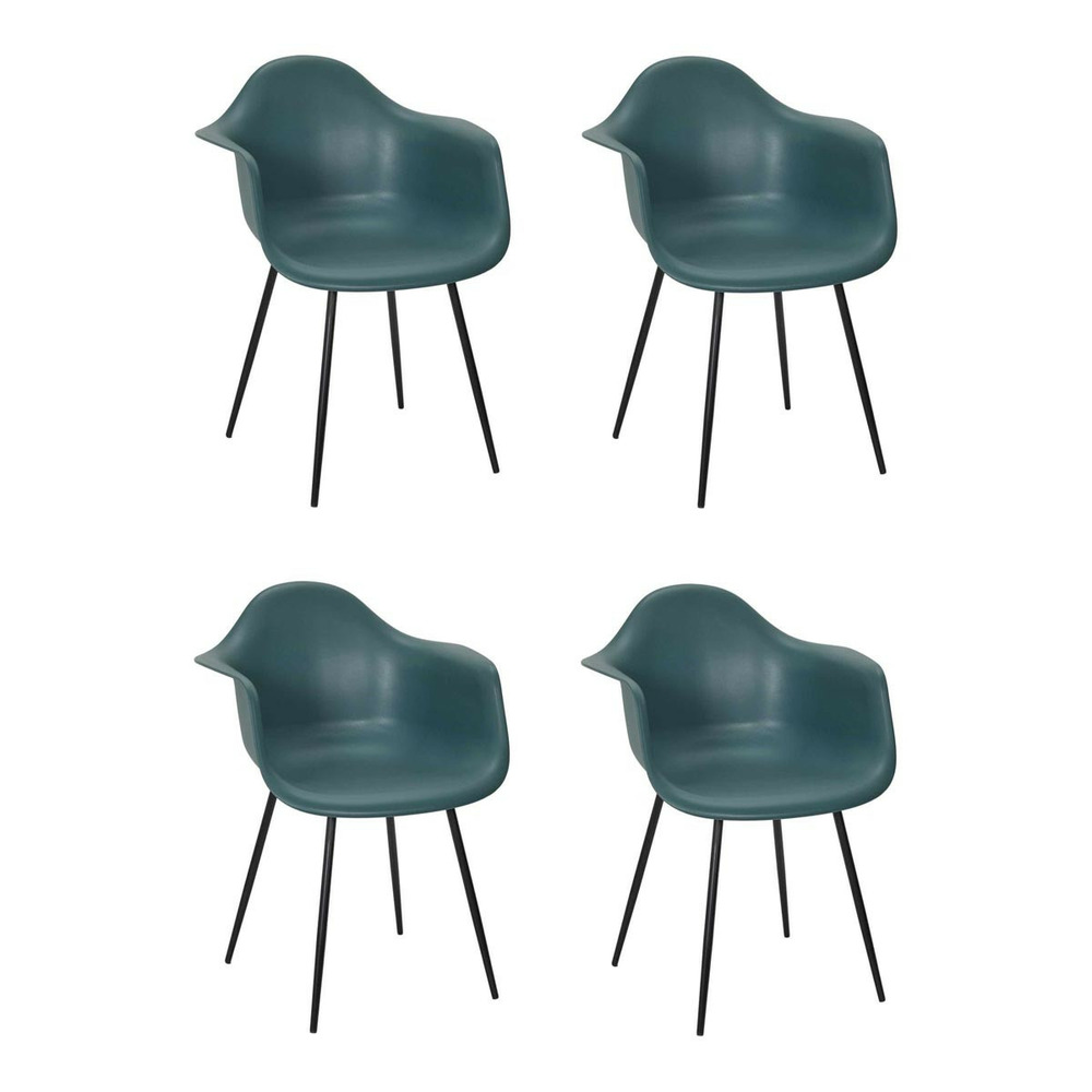 Lot de 4 chaises fauteuil 
