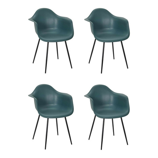Lot de 4 chaises fauteuil