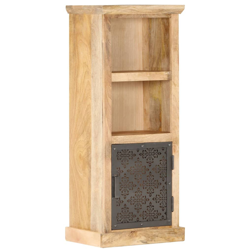Buffet avec porte 45x32x110 cm bois de manguier solide