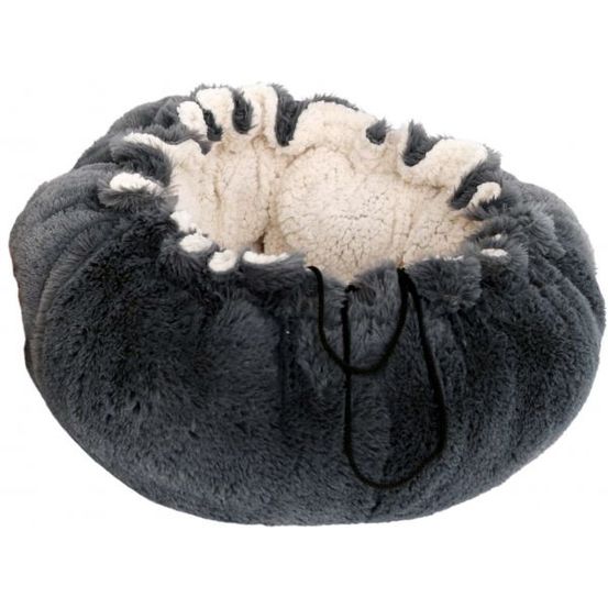 Tapis pour animaux avec lien de serrage 47 x 19 cm gris
