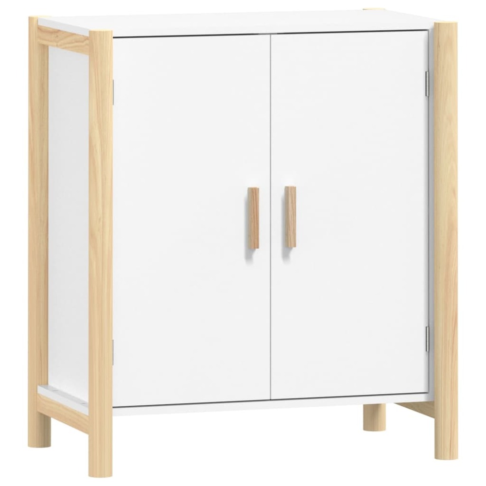 Buffet bahut commode armoire meuble de rangement organisateur cuisine salle de séjour salon 62 x 38 x 70 cm bois d'ingénierie