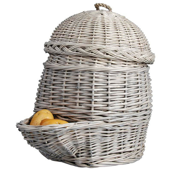 Panier osier pomme de terre