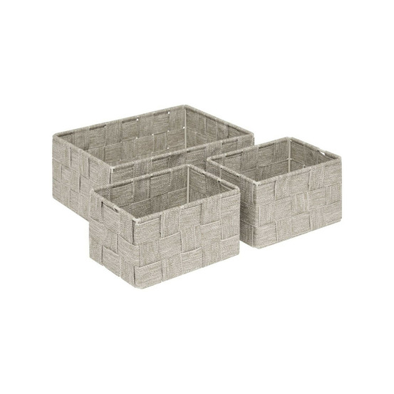 Lot de 3 paniers de rangement