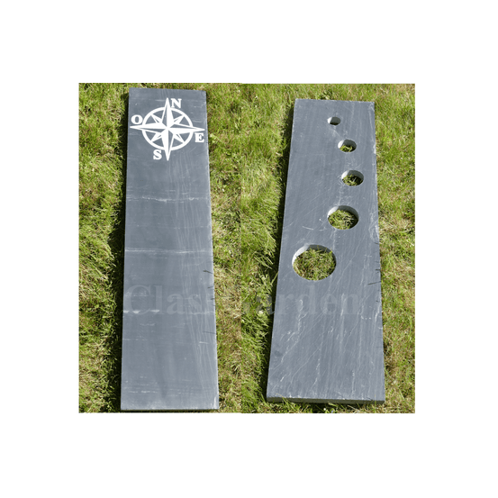 Totem ardoise 120 cm - pack de 2 totems au choix