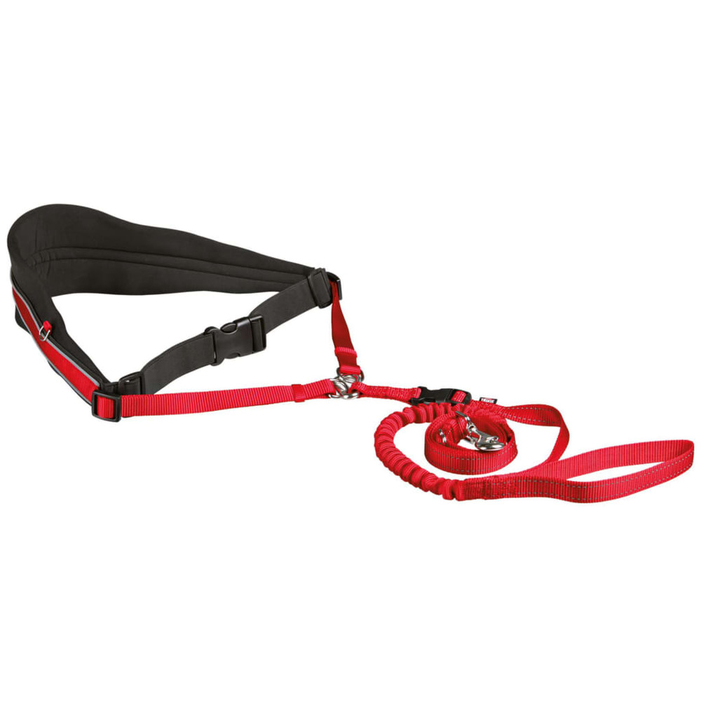 Ceinture de taille avec laisse large m/l rouge