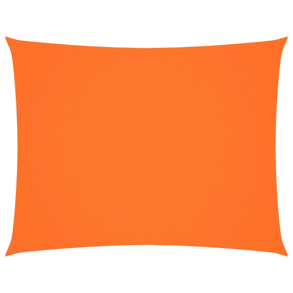 Voile de parasol tissu oxford rectangulaire 3x4,5 m orange
