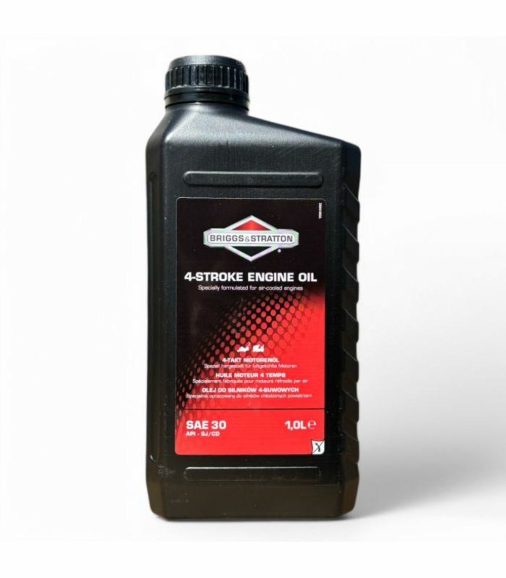 Huile moteur 4t sae 30, api sj/cd, 1 litre - briggs & stratton 100007e
