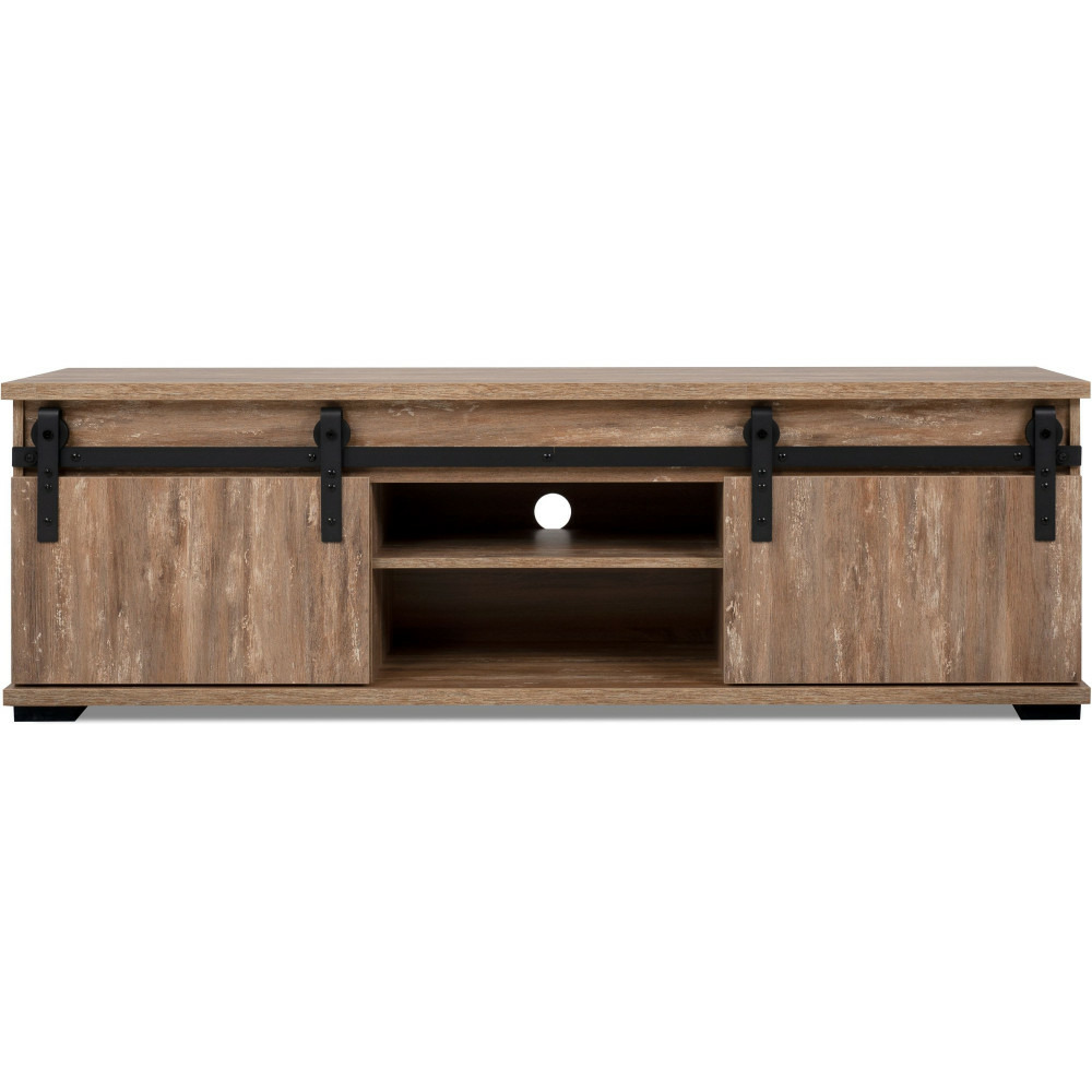 Meuble tv - marrakesch - chene - 160 x 50 x 40 cm