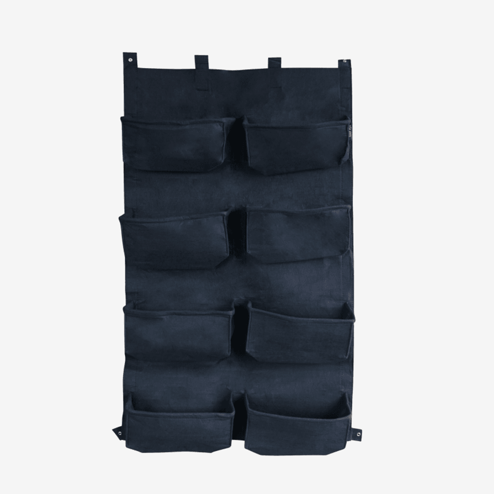 Mur végétal 8 sacs noirs en feutre géotextile