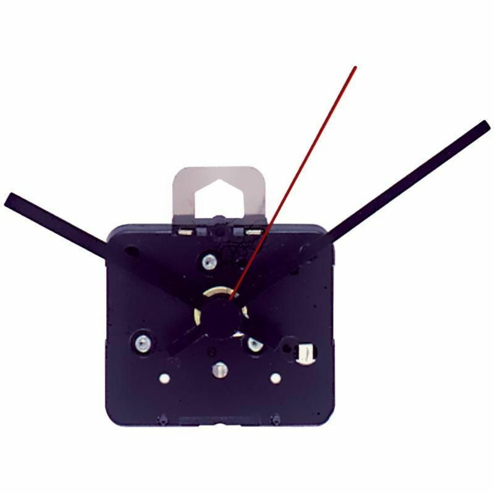 3 mécanismes d'horloge noirs à piles + aiguilles