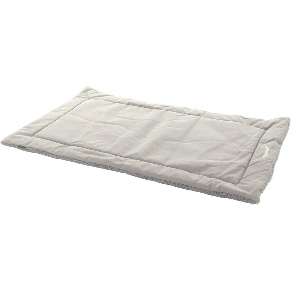 Coussin rectangle gris alisha, 116 x 69 x 2 cm, chien