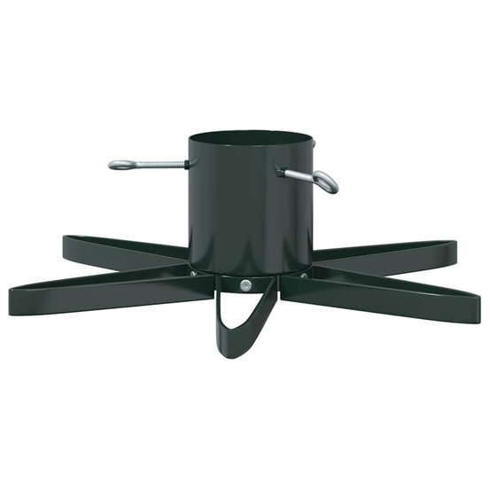 Pied de sapin de noël 1.73 vert 49 x 49 x 15,5 cm acier