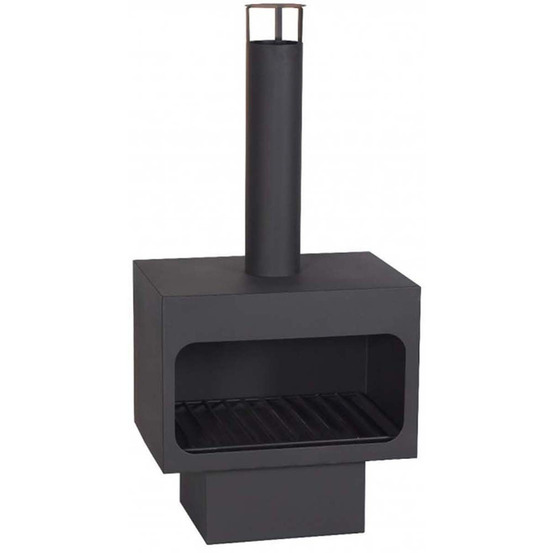 Cheminée d'extérieur en acier arizona