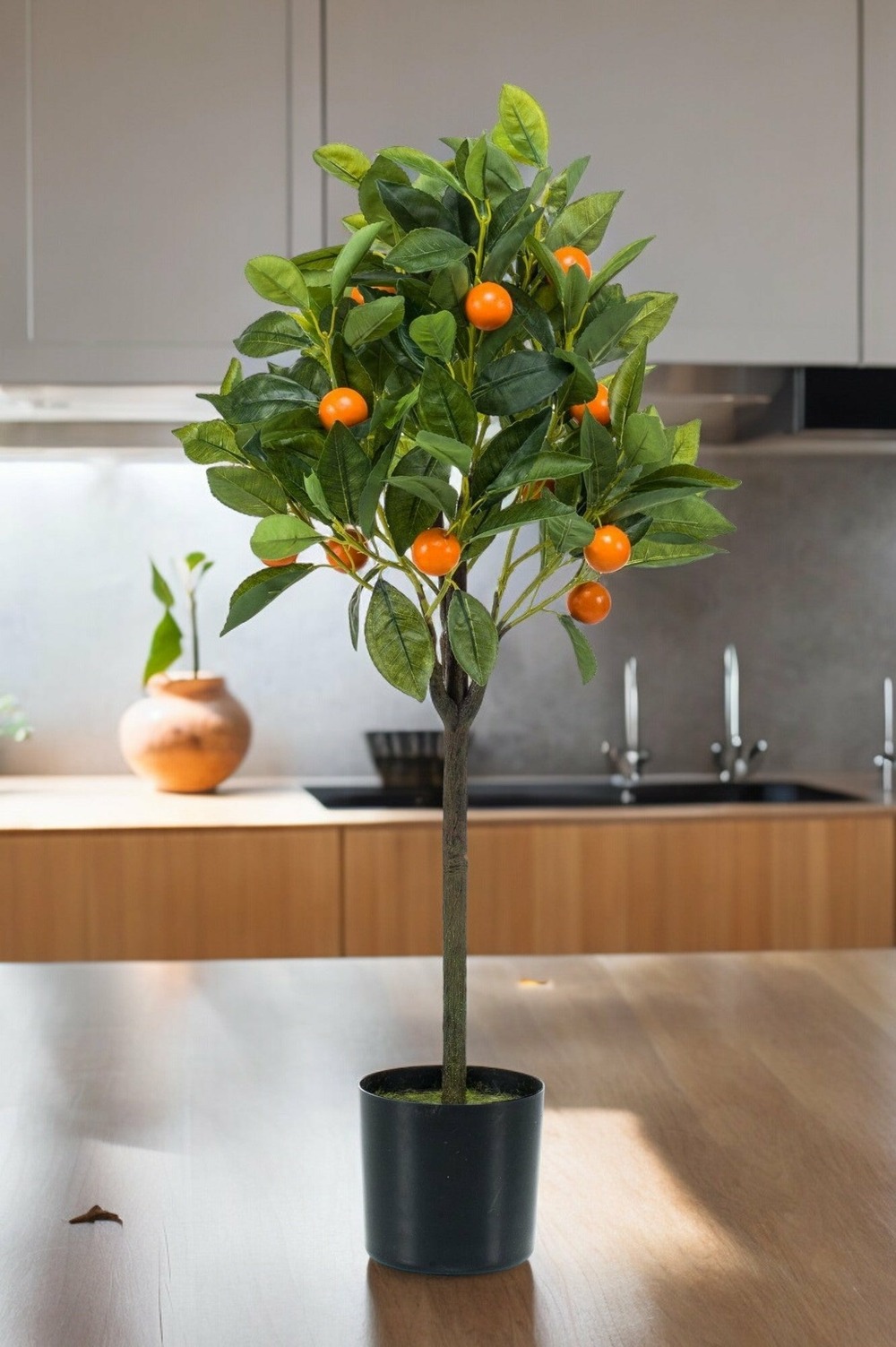 Oranger plante artificielle - h75cm, ø12cm