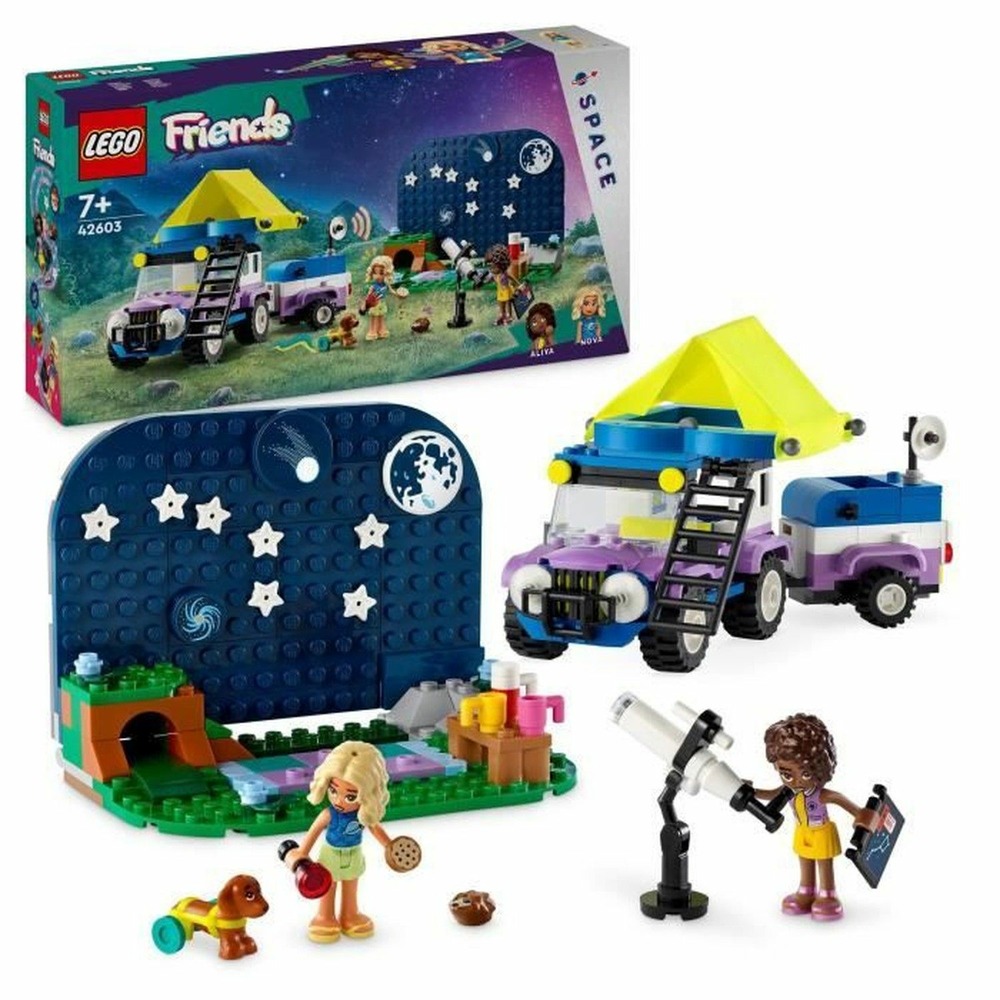 Lego friends le camping-car d'observation des étoiles