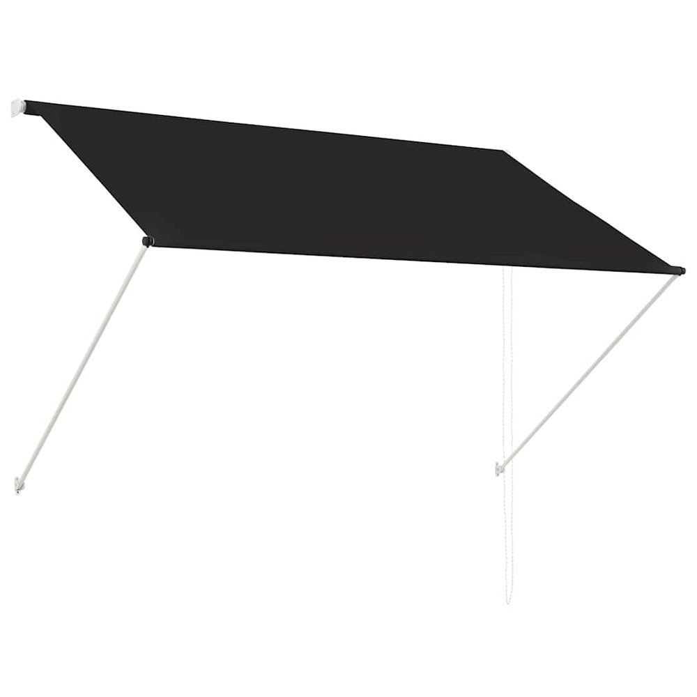 Auvent rétractable 200x150 cm anthracite