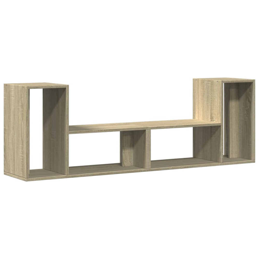 Meubles tv 2 pcs chêne sonoma 75x30x50 cm bois d'ingénierie