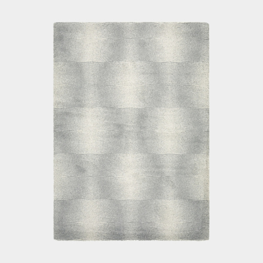 Tapis nomadic gris - dunes de sable - 200 x 290 cm