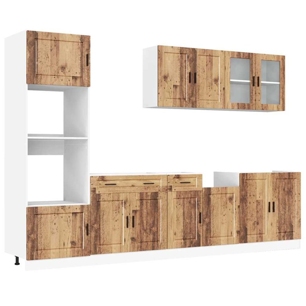Ensemble de 7 meubles de cuisine 