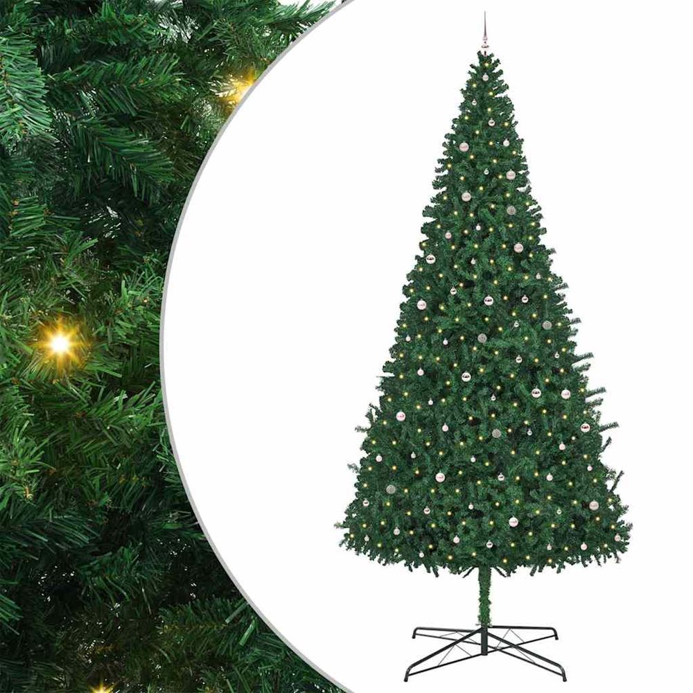 Sapin de noël vert 400 cm pvc