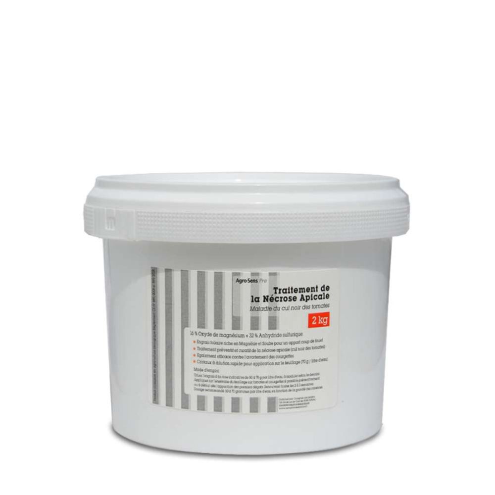 Traitement de la nécrose apicale ou cul noir des tomates - agro sens - seau 2 kg