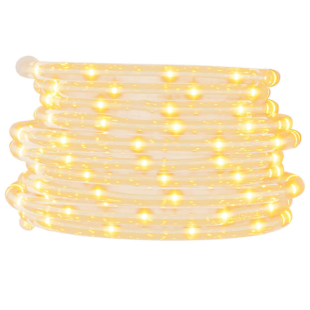 Cordon lumineux avec 480 led blanc chaud 20 m pvc