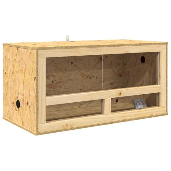 Terrarium marron 80 x 40 x 40 cm osb