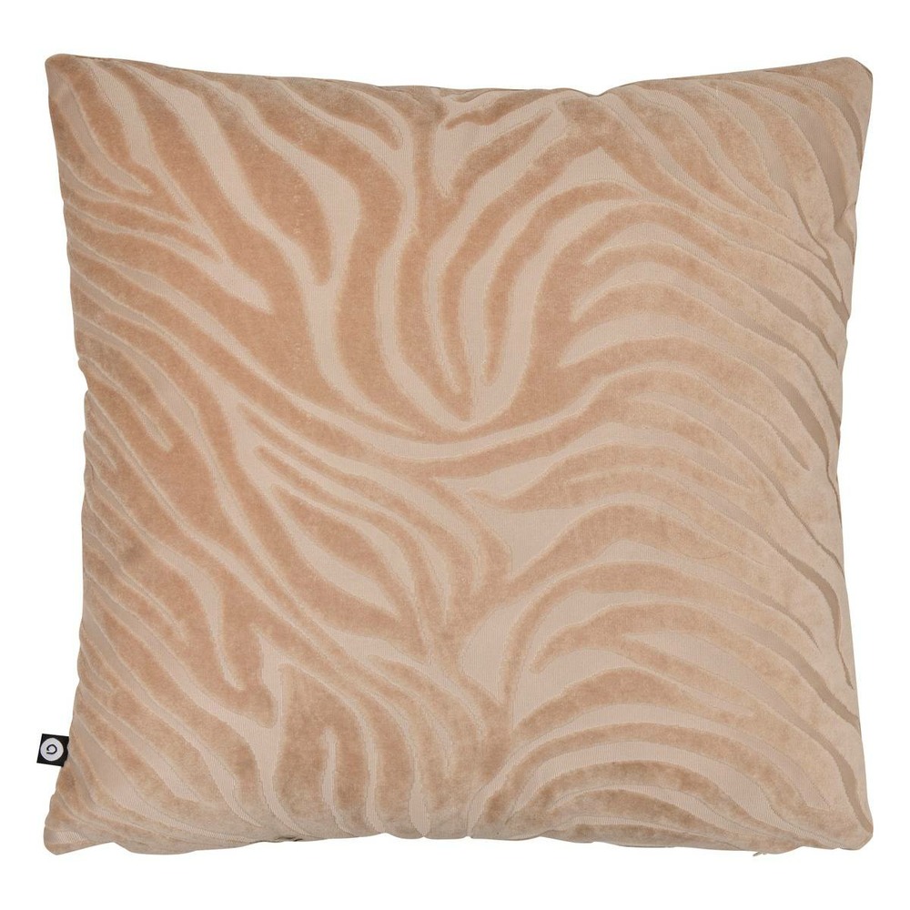 Coussin tigris beige lin 40x40cm